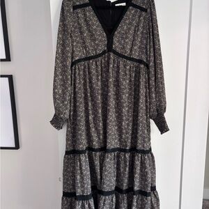 Floral Long Sleeve Dress